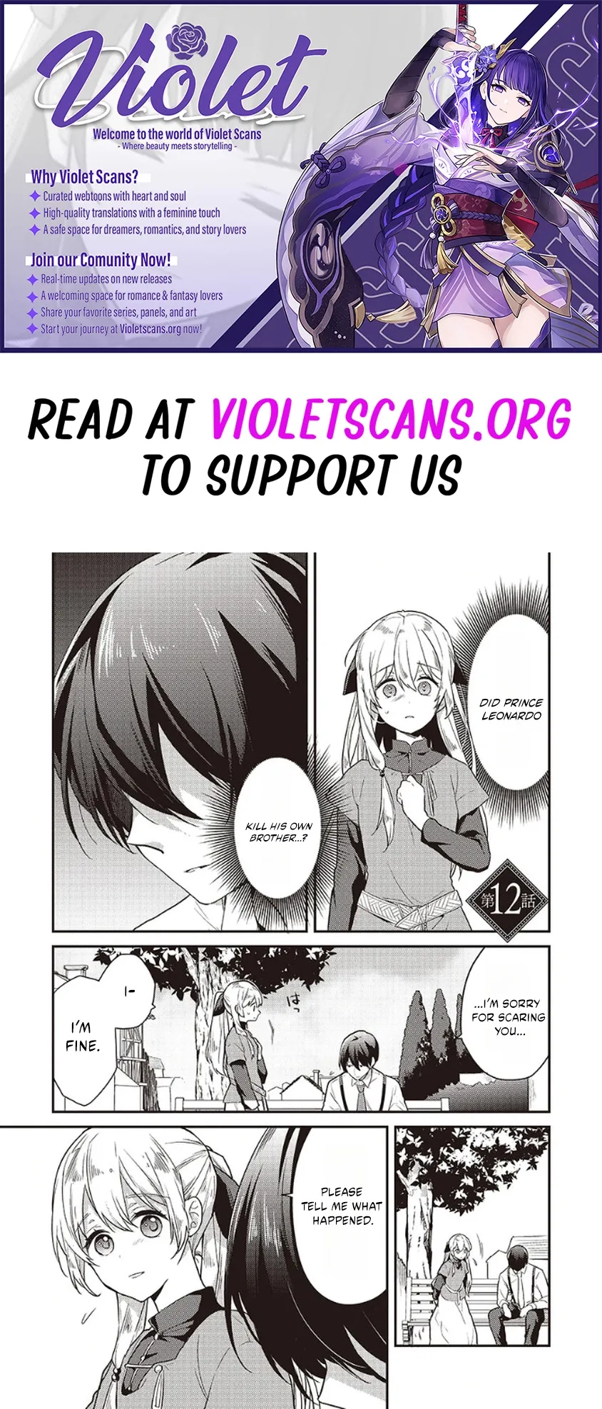 I Realized I Reincarnated as a Girl With Problems When I Ran Into Drama Chapter 12 page 1 - 