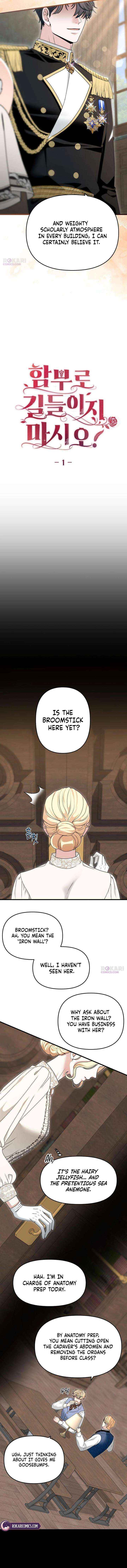 I Refuse to Be Tamed! Chapter 1 page 2 - 