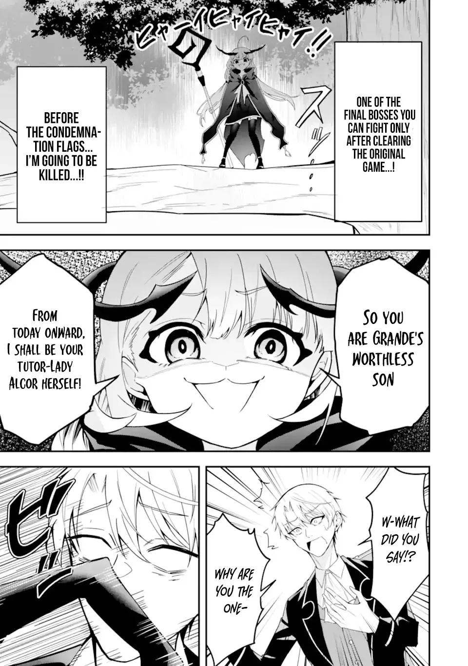 I Reincarnated as a Doomed Villainous Noble: I Don’t Want to Die, So I’ll Master Dark Magic and Save the Heroines! Chapter 1.2 page 13 - 