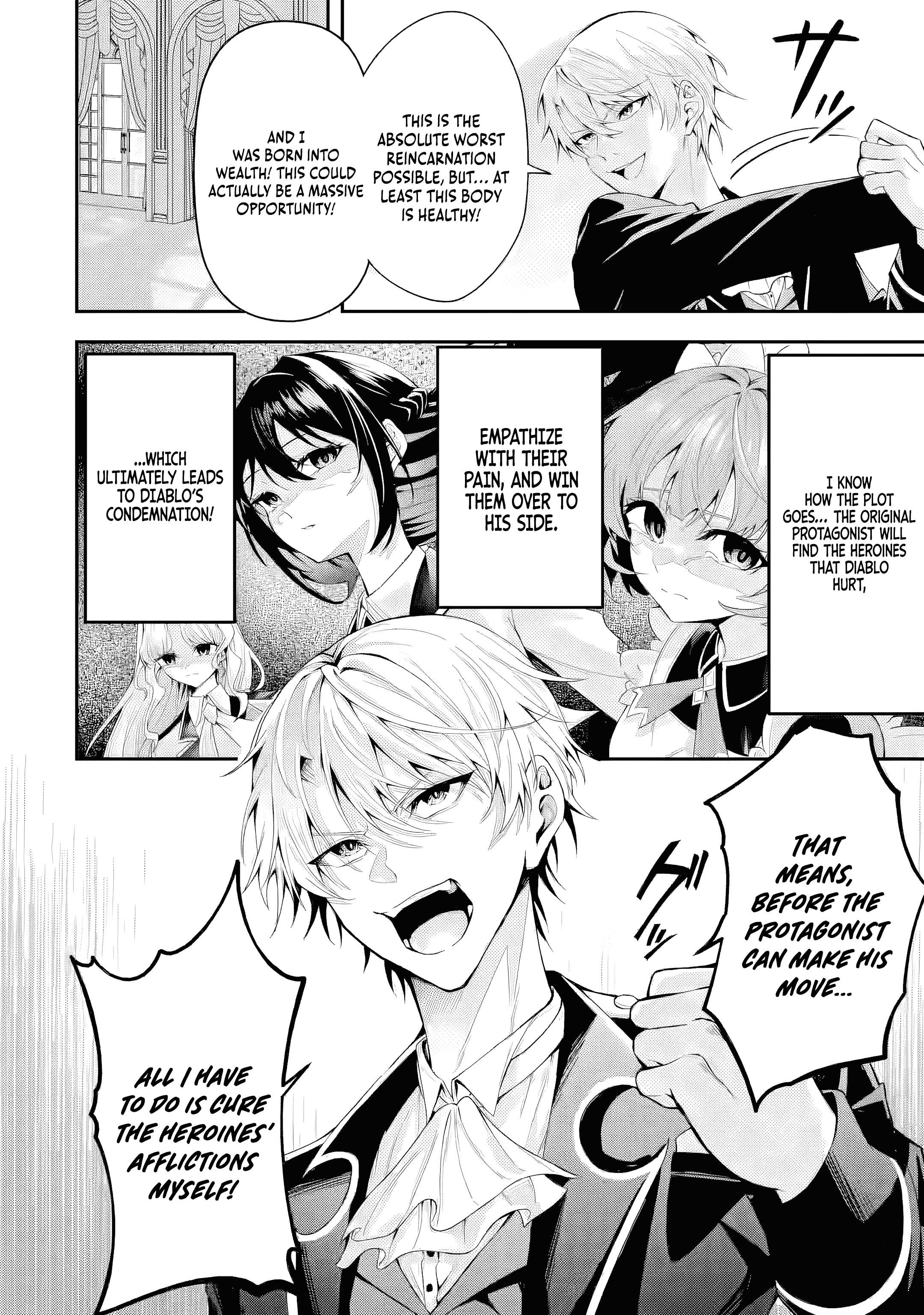 I Reincarnated as a Doomed Villainous Noble: I Don’t Want to Die, So I’ll Master Dark Magic and Save the Heroines! Chapter 1 page 22 - 
