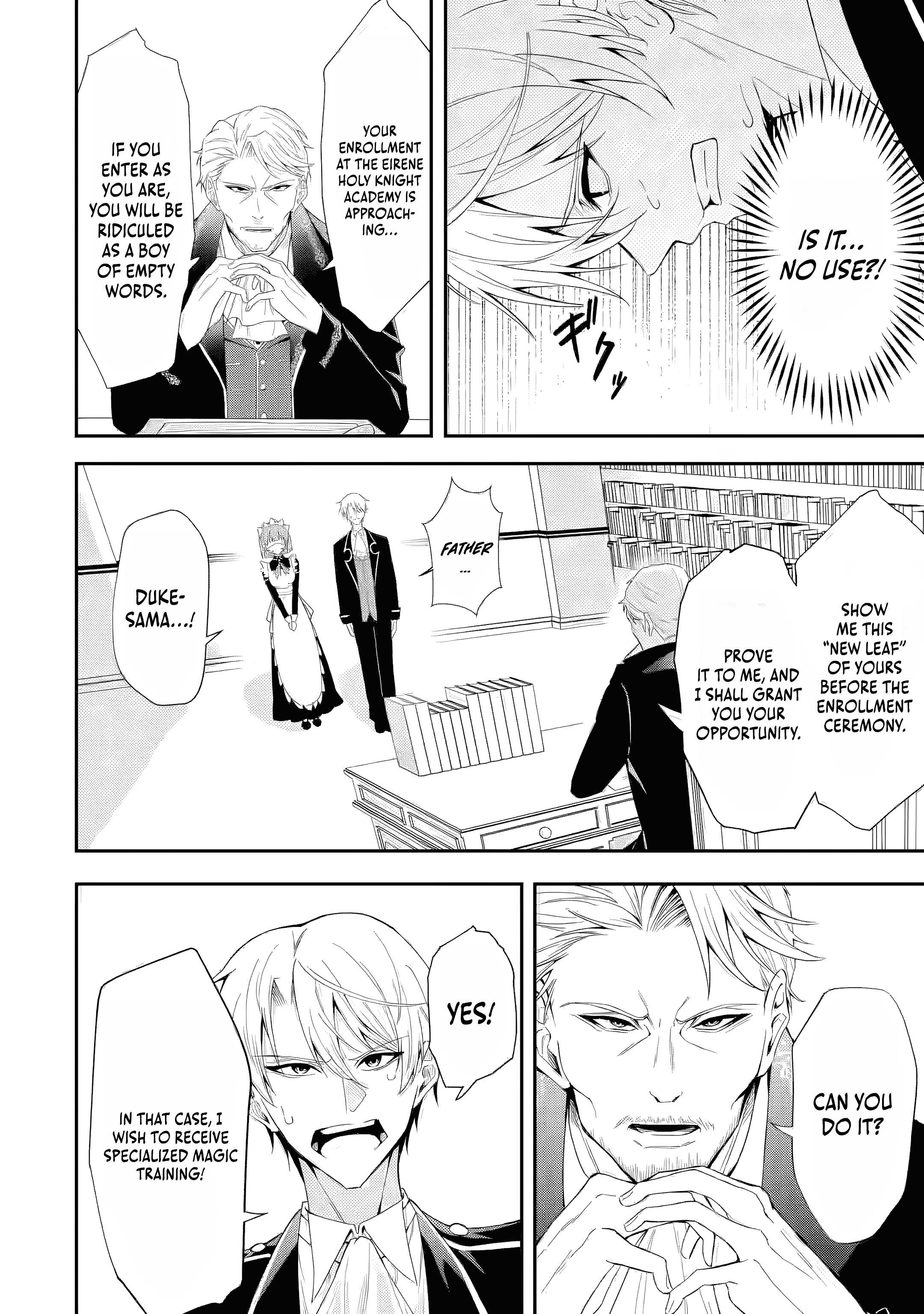I Reincarnated as a Doomed Villainous Noble: I Don’t Want to Die, So I’ll Master Dark Magic and Save the Heroines! Chapter 1 page 38 - 