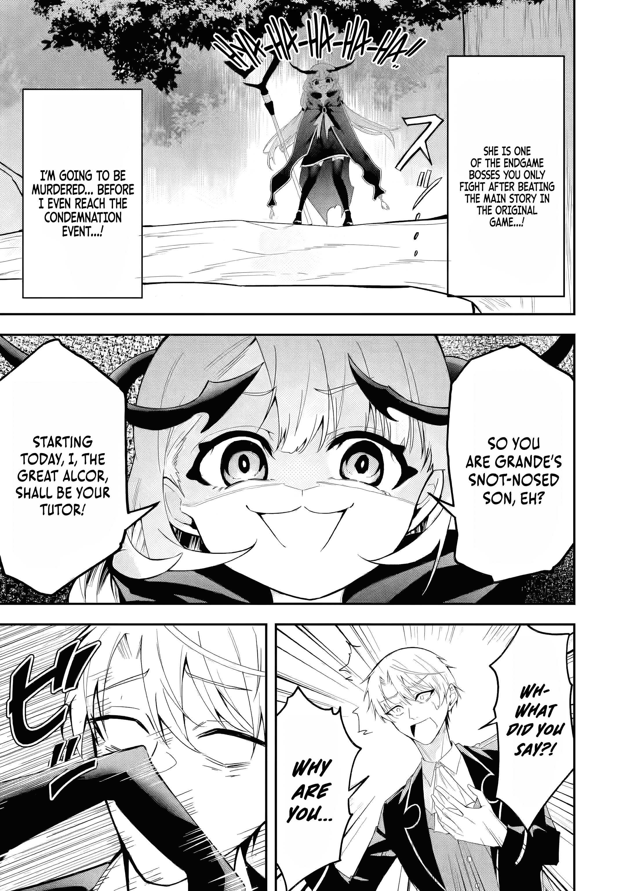 I Reincarnated as a Doomed Villainous Noble: I Don’t Want to Die, So I’ll Master Dark Magic and Save the Heroines! Chapter 1 page 43 - 