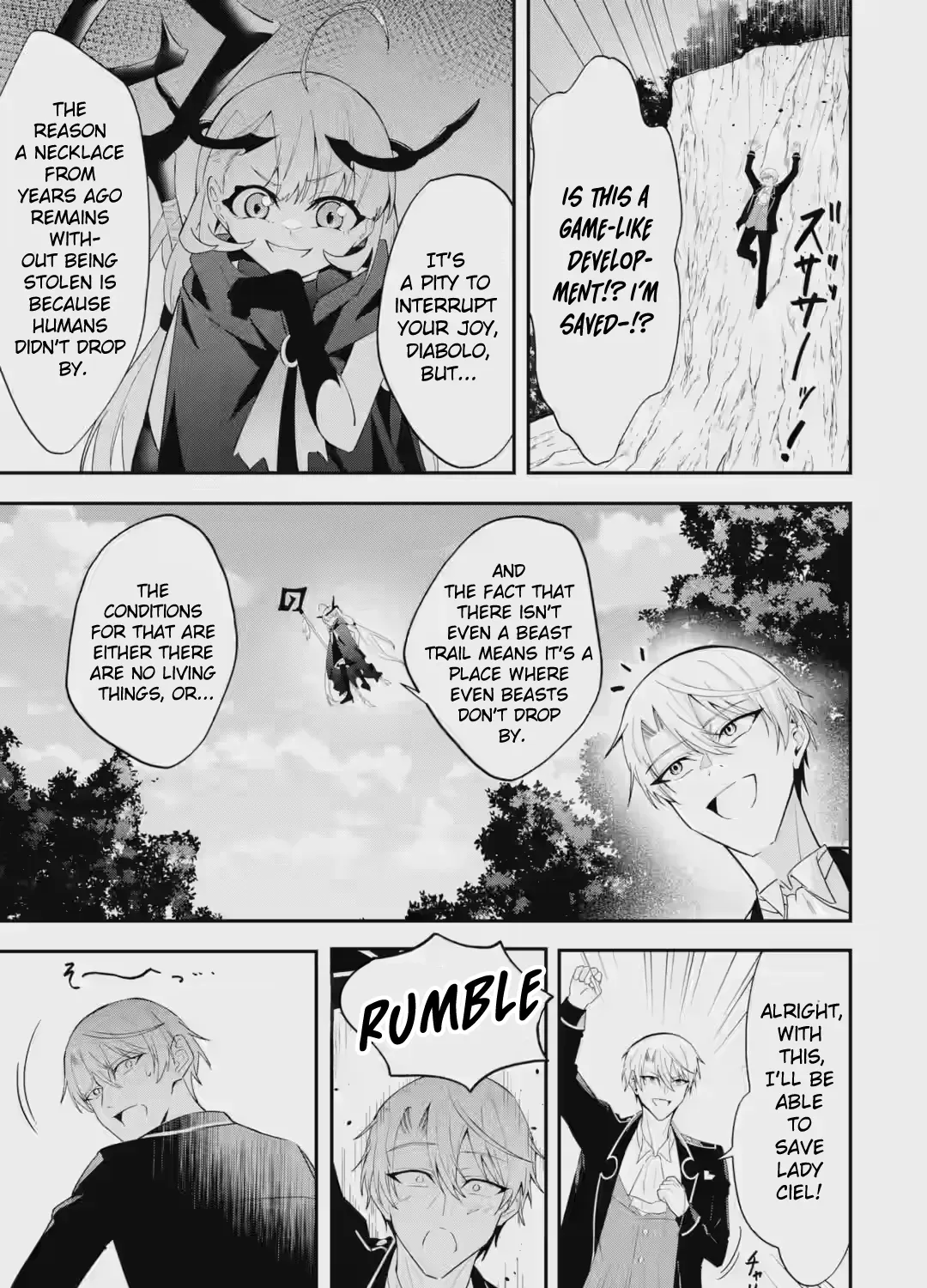 I Reincarnated as a Doomed Villainous Noble: I Don’t Want to Die, So I’ll Master Dark Magic and Save the Heroines! Chapter 2.3 page 18 - 