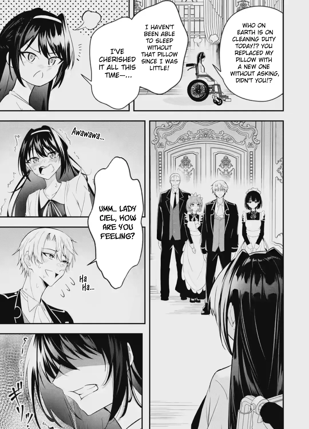 I Reincarnated as a Doomed Villainous Noble: I Don’t Want to Die, So I’ll Master Dark Magic and Save the Heroines! Chapter 3.2 page 4 - 