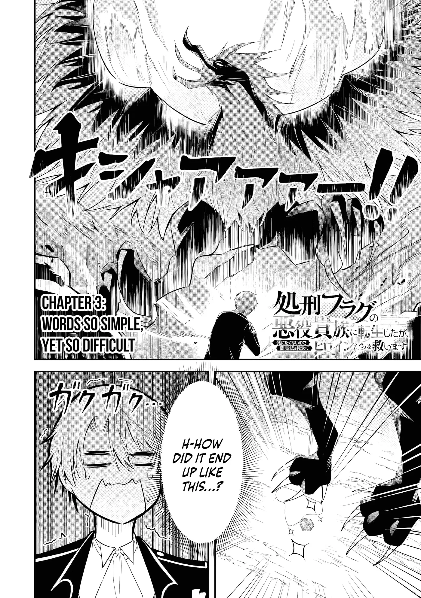 I Reincarnated as a Doomed Villainous Noble: I Don’t Want to Die, So I’ll Master Dark Magic and Save the Heroines! Chapter 3 page 3 - 