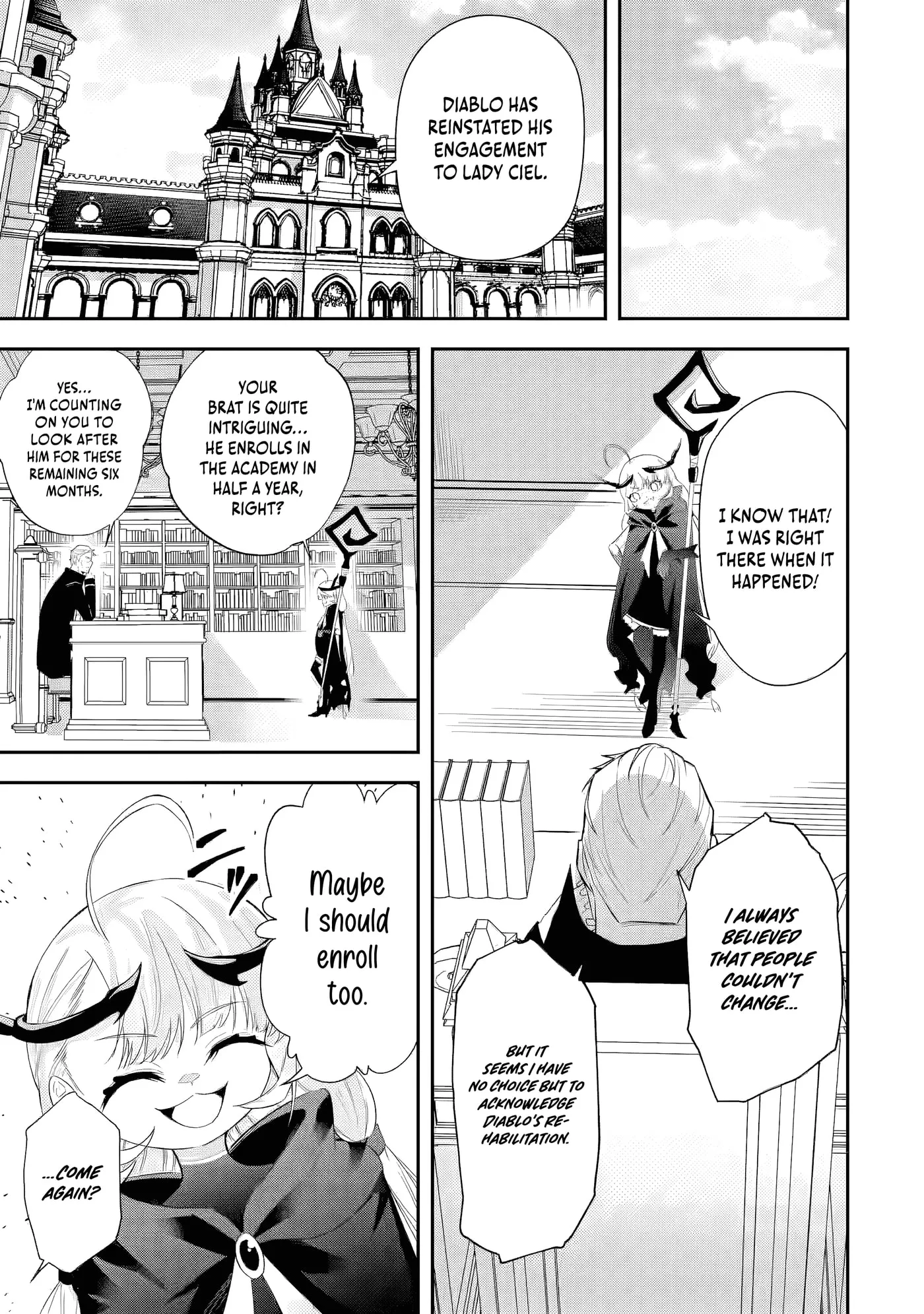 I Reincarnated as a Doomed Villainous Noble: I Don’t Want to Die, So I’ll Master Dark Magic and Save the Heroines! Chapter 3 page 24 - 