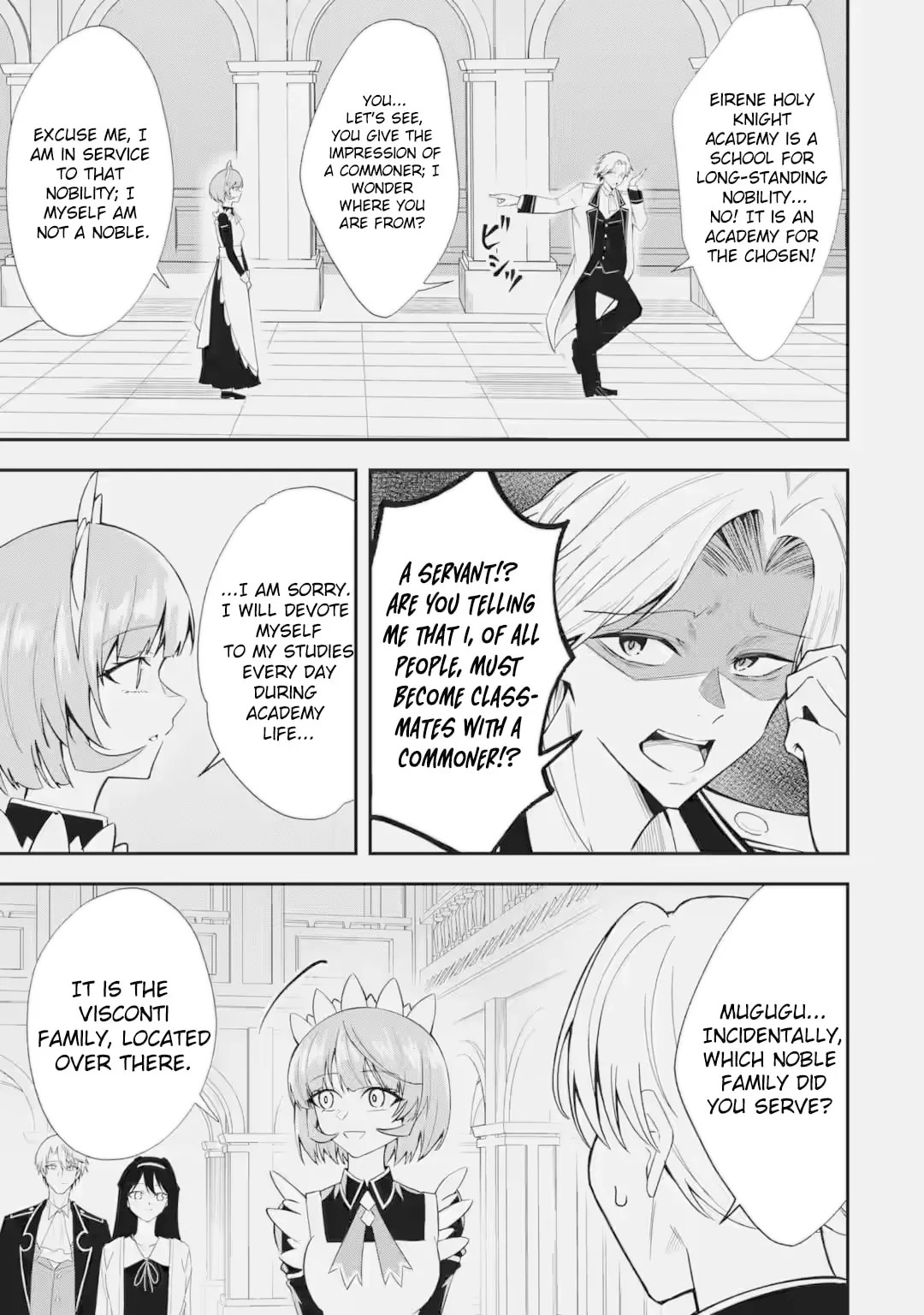 I Reincarnated as a Doomed Villainous Noble: I Don’t Want to Die, So I’ll Master Dark Magic and Save the Heroines! Chapter 4.1 page 8 - 