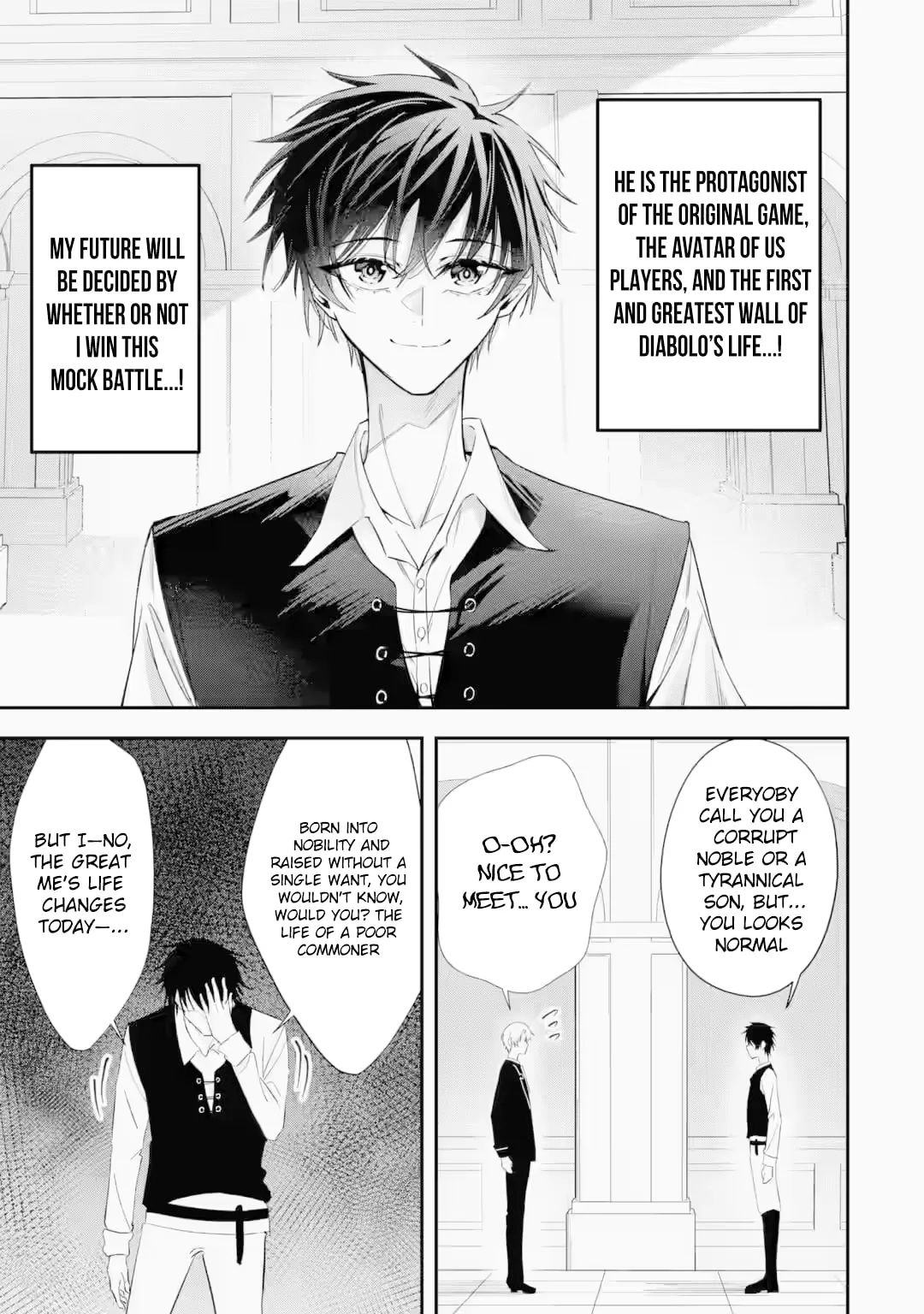 I Reincarnated as a Doomed Villainous Noble: I Don’t Want to Die, So I’ll Master Dark Magic and Save the Heroines! Chapter 4.2 page 8 - 