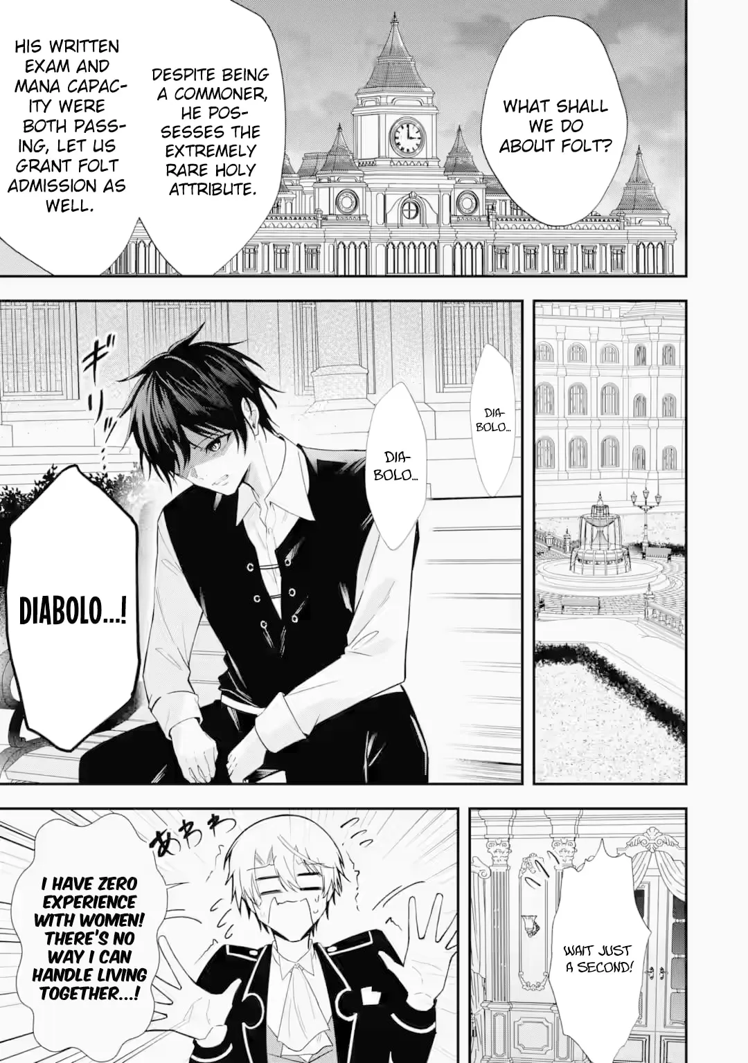 I Reincarnated as a Doomed Villainous Noble: I Don’t Want to Die, So I’ll Master Dark Magic and Save the Heroines! Chapter 4.3 page 12 - 