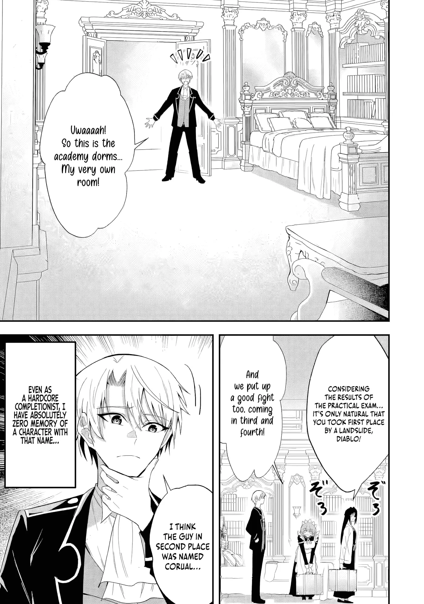I Reincarnated as a Doomed Villainous Noble: I Don’t Want to Die, So I’ll Master Dark Magic and Save the Heroines! Chapter 4 page 28 - 