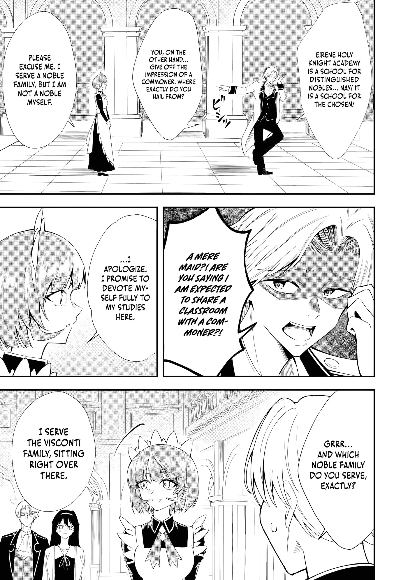 I Reincarnated as a Doomed Villainous Noble: I Don’t Want to Die, So I’ll Master Dark Magic and Save the Heroines! Chapter 4 page 8 - 