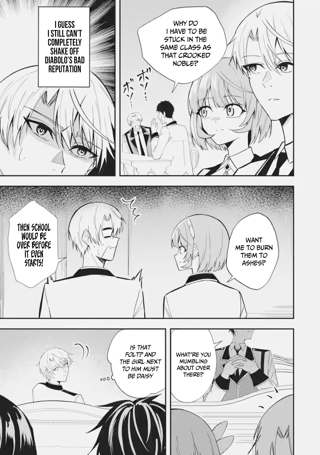 I Reincarnated as a Doomed Villainous Noble: I Don’t Want to Die, So I’ll Master Dark Magic and Save the Heroines! Chapter 5.1 page 4 - 