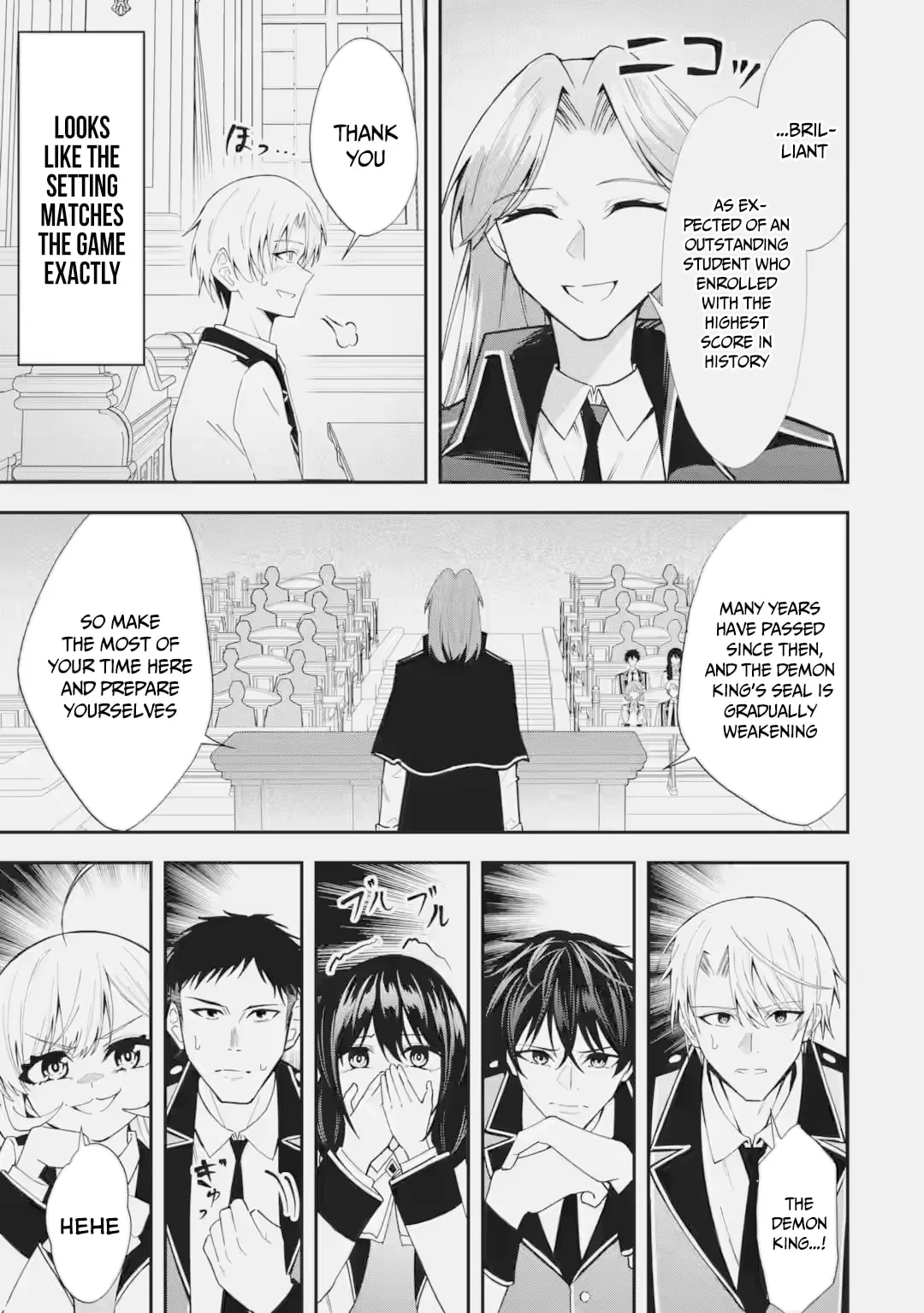 I Reincarnated as a Doomed Villainous Noble: I Don’t Want to Die, So I’ll Master Dark Magic and Save the Heroines! Chapter 5.1 page 8 - 