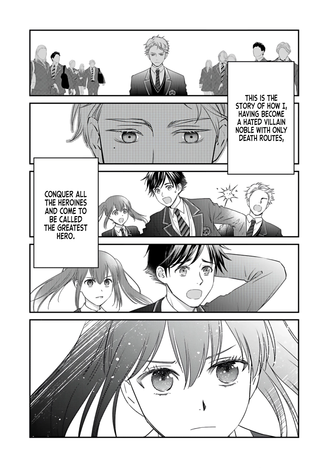 I Reincarnated as a Hated Villain Noble, So I Decided to Crush My Doom Flags and Become the Strongest Chapter 1 page 4 - 