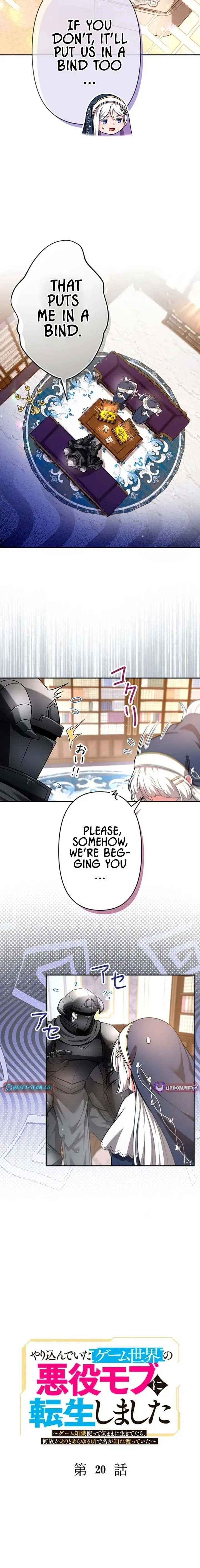 I Reincarnated as a Minor Villain Mob and Somehow Became Famous Chapter 20 page 2 - 