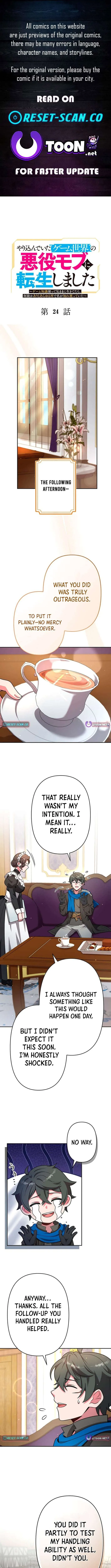I Reincarnated as a Minor Villain Mob and Somehow Became Famous Chapter 24 page 1 - 