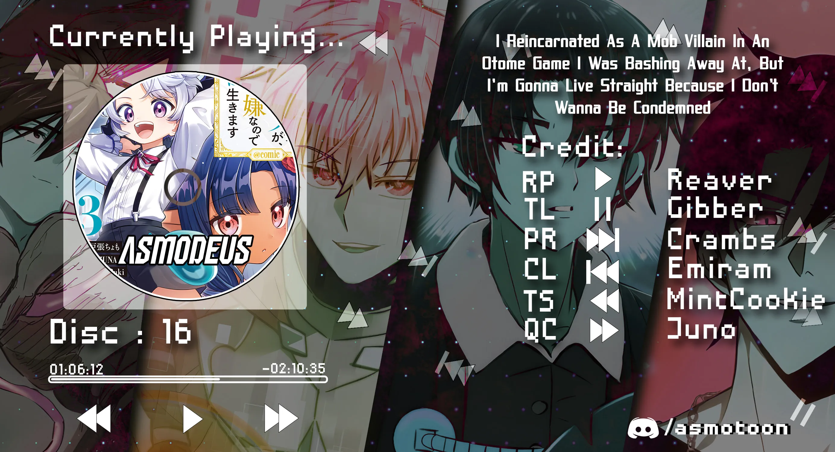 I Reincarnated As A Mob Villain In An Otome Game I Was Bashing Away At, But I