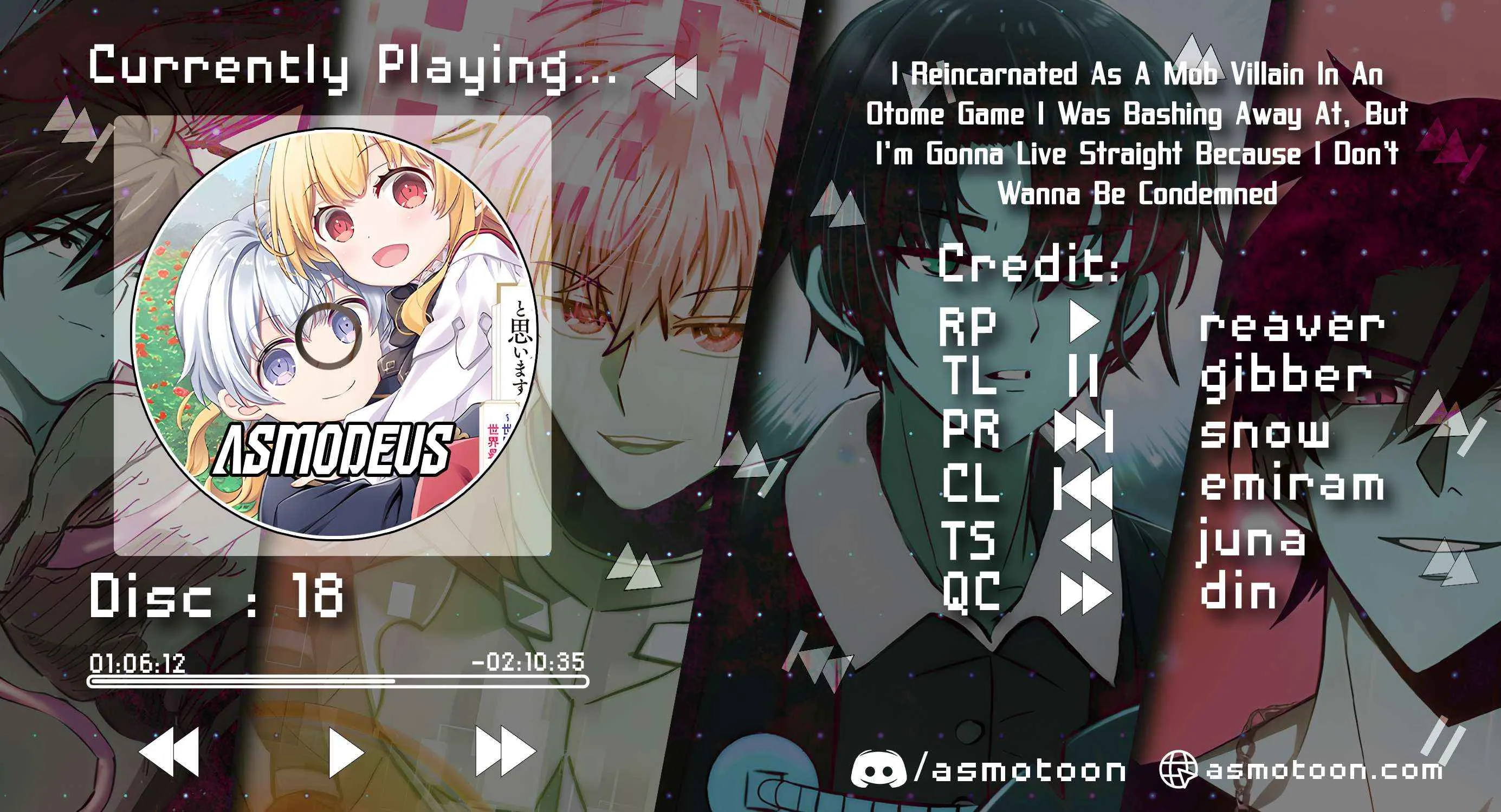 I Reincarnated As A Mob Villain In An Otome Game I Was Bashing Away At, But I