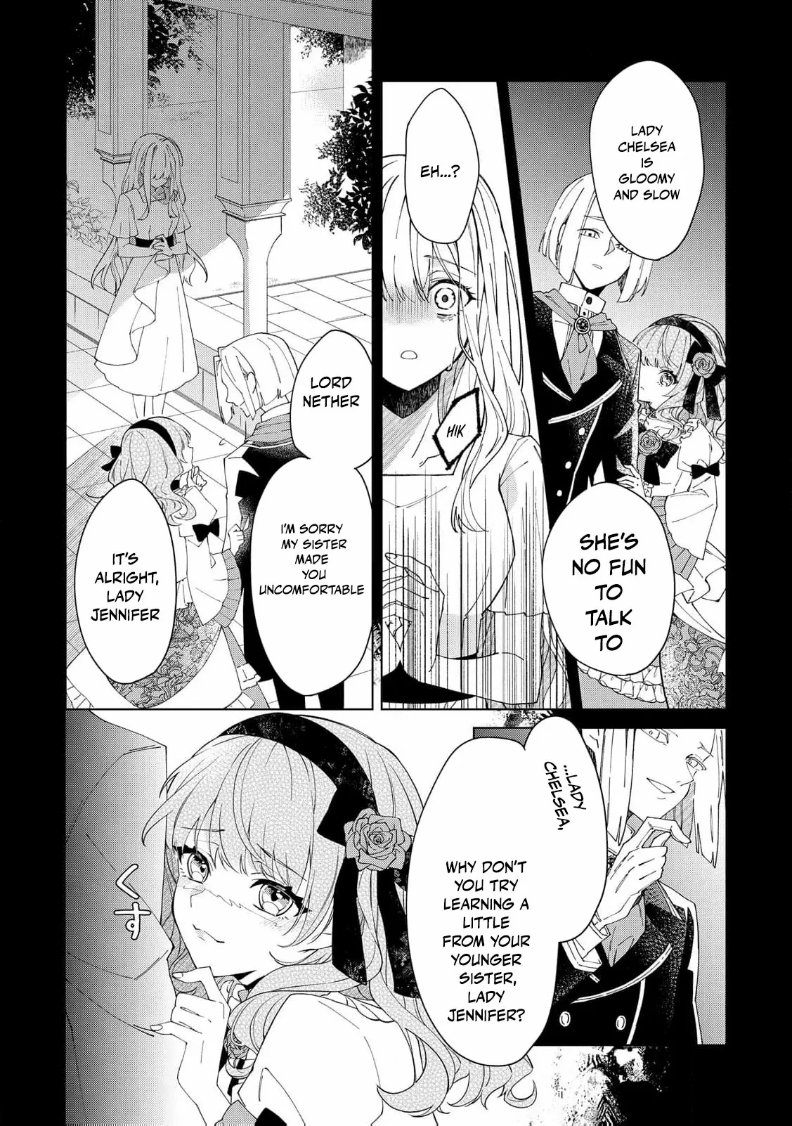 I Reincarnated as a Useless Noble Lady Chapter 1 page 8 - 