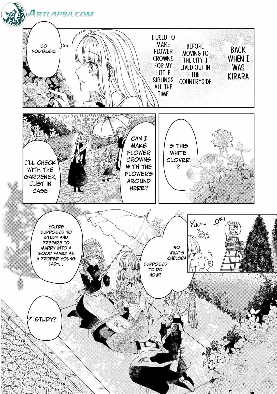 I Reincarnated as a Useless Noble Lady Chapter 2 page 12 - 