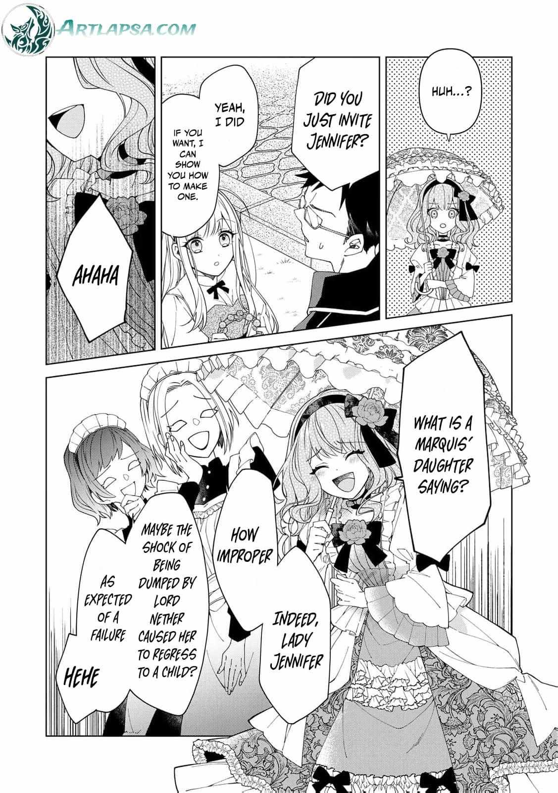 I Reincarnated as a Useless Noble Lady Chapter 2 page 18 - 
