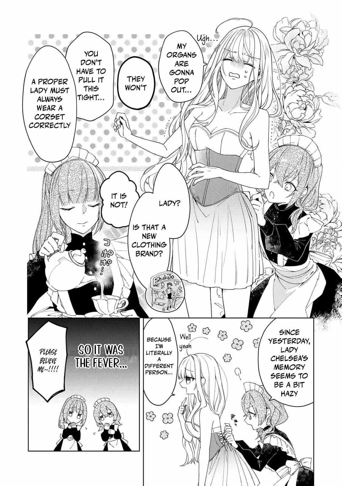 I Reincarnated as a Useless Noble Lady Chapter 2 page 6 - 