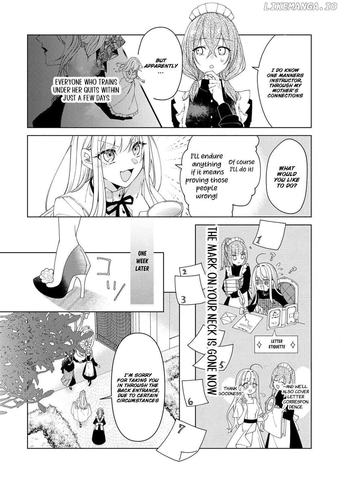 I Reincarnated as a Useless Noble Lady Chapter 3 page 19 - 