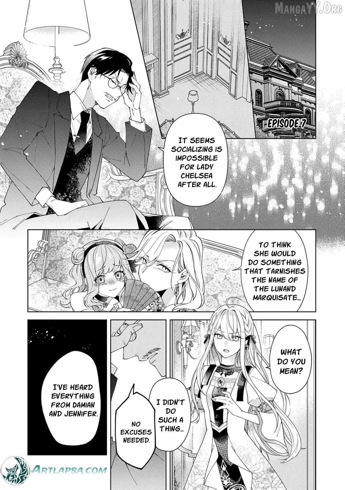 I Reincarnated as a Useless Noble Lady Chapter 7 page 3 - 