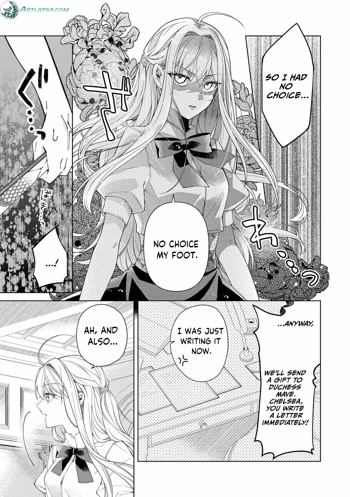 I Reincarnated as a Useless Noble Lady Chapter 8 page 14 - 