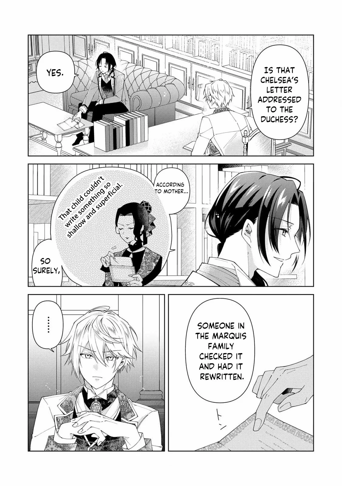 I Reincarnated as a Useless Noble Lady Chapter 8 page 21 - 