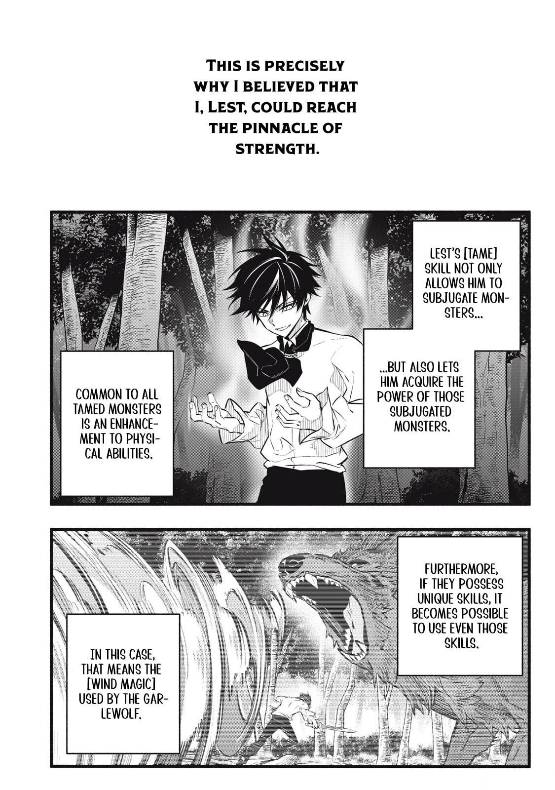 I Reincarnated as a Villainous Noble Who Died in the Mid Game, So I Used the Useless Skill “Tame” to Become the Strongest Chapter 4.1 page 11 - 