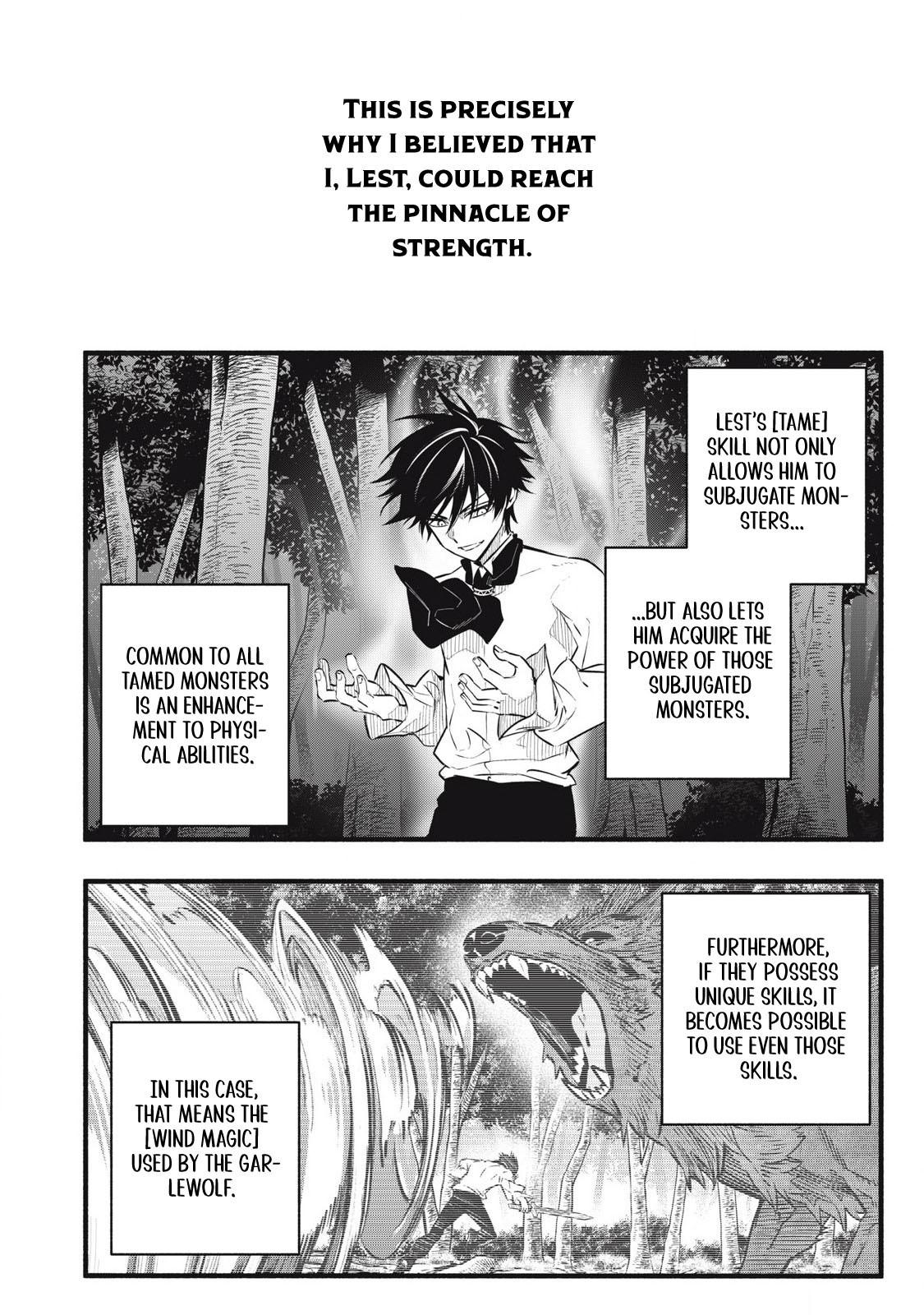 I Reincarnated as a Villainous Noble Who Dies in the Mid-Game, so I Used the Useless “Tame” Skill to Become the Strongest Chapter 4 page 11 - 