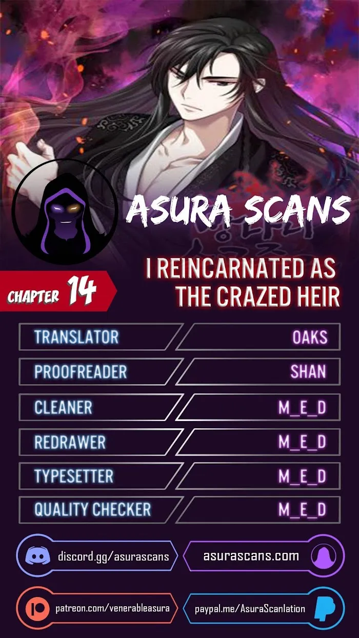 I Reincarnated As The Crazed Heir Chapter 14 page 1 - 