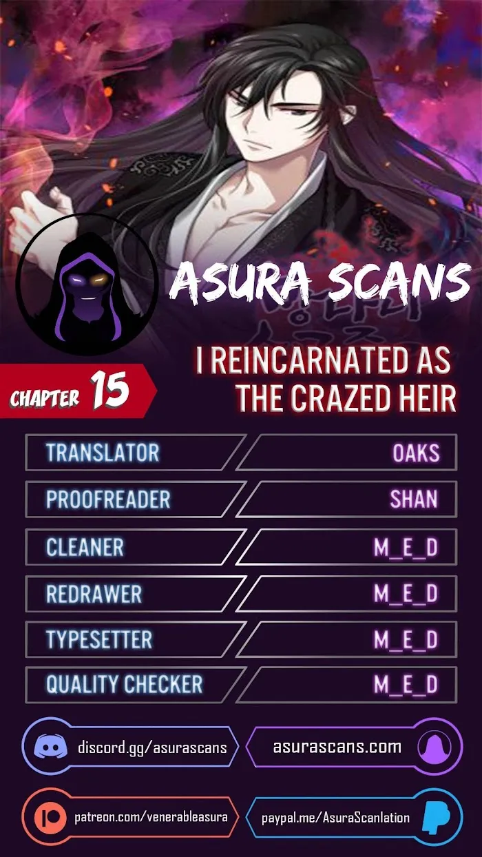 I Reincarnated As The Crazed Heir Chapter 15 page 1 - 