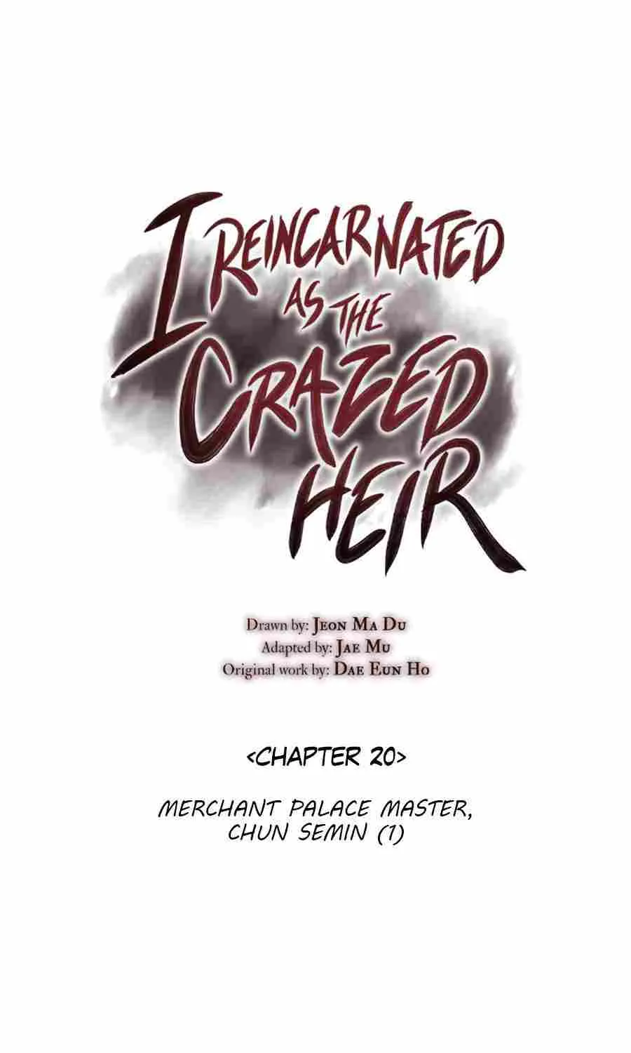 I Reincarnated As The Crazed Heir Chapter 20 page 26 - 