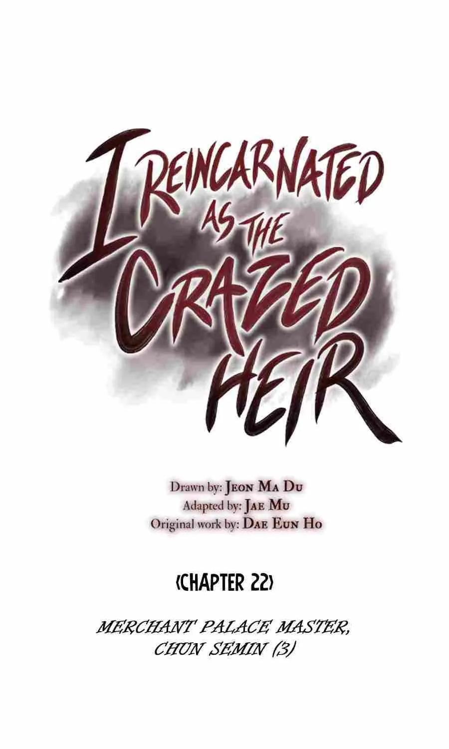 I Reincarnated As The Crazed Heir Chapter 22 page 3 - 