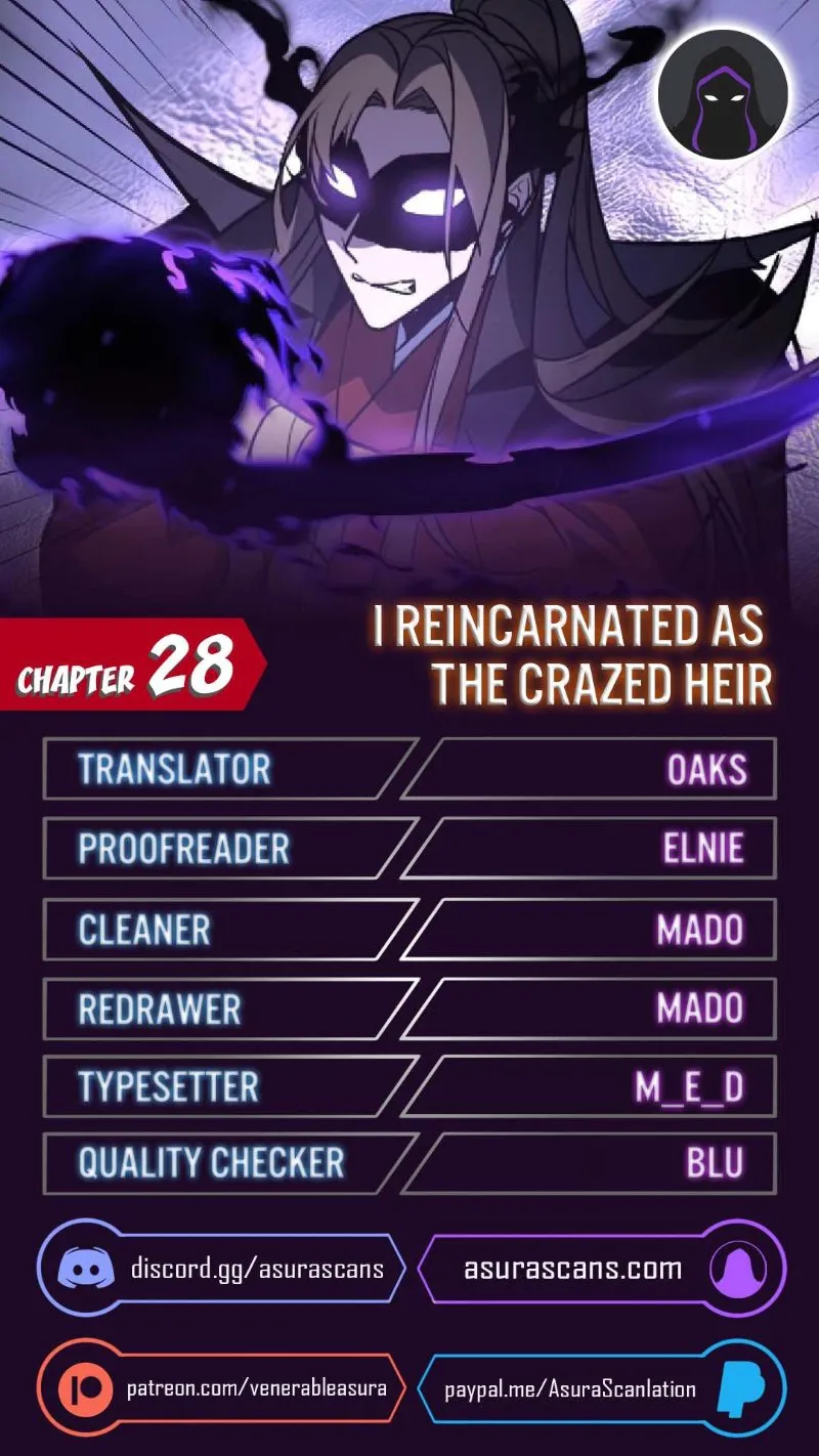 I Reincarnated As The Crazed Heir Chapter 28 page 1 - 