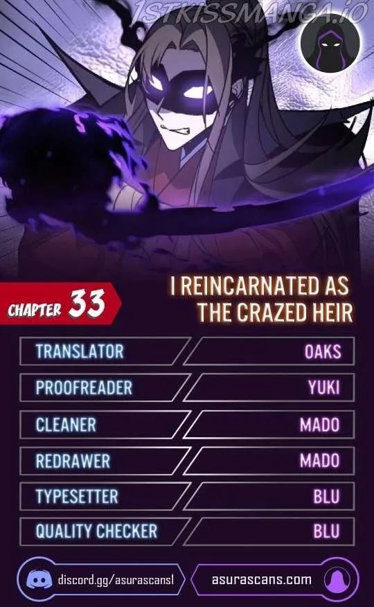 I Reincarnated As The Crazed Heir Chapter 33 page 1 - 