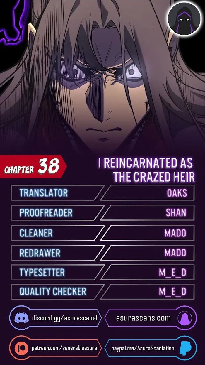 I Reincarnated As The Crazed Heir Chapter 38 page 1 - 