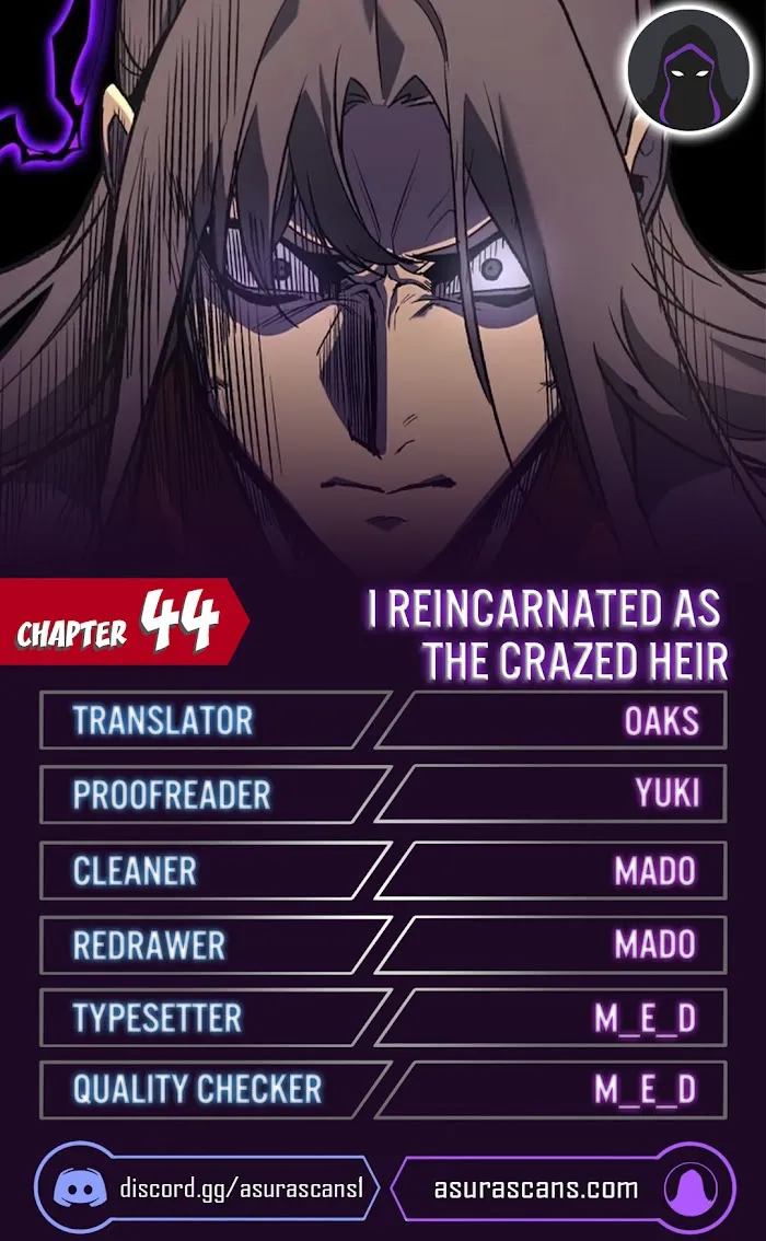 I Reincarnated As The Crazed Heir Chapter 44 page 1 - 