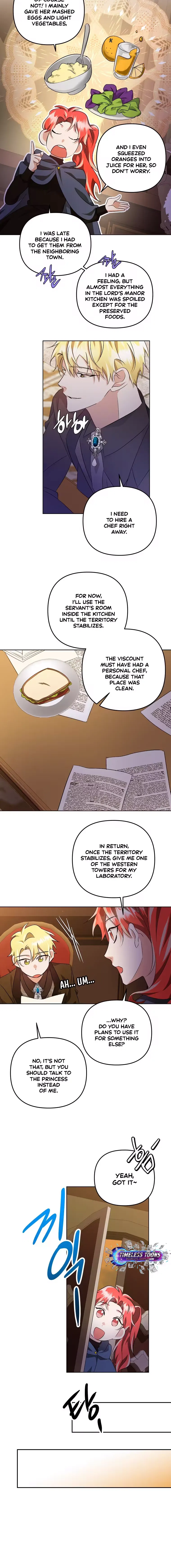I Reincarnated as the Princess of a Country That Is Going to Be Destroyed by the Male Protagonist Chapter 10 page 6 - 