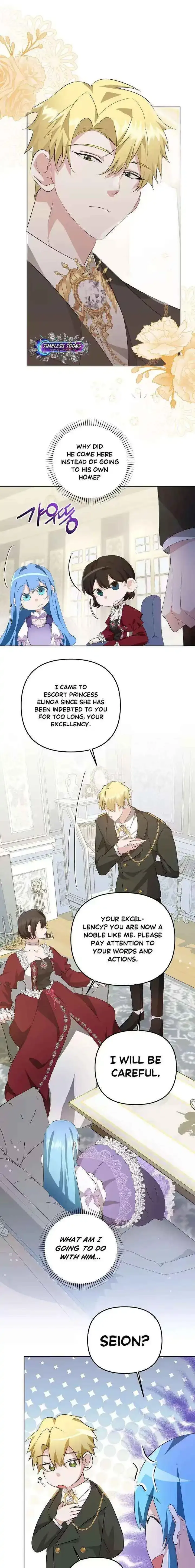 I Reincarnated as the Princess of a Country That Is Going to Be Destroyed by the Male Protagonist Chapter 5 page 9 - 