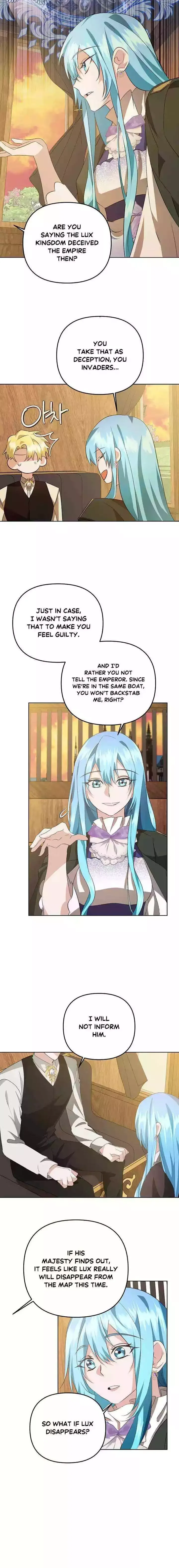 I Reincarnated as the Princess of a Country That Is Going to Be Destroyed by the Male Protagonist Chapter 6 page 5 - 