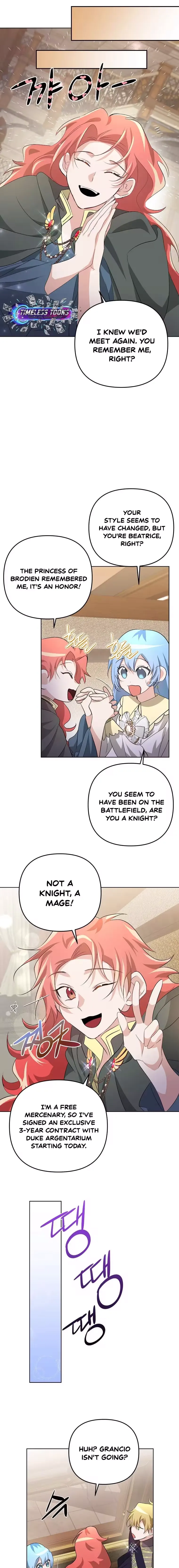 I Reincarnated as the Princess of a Country That Is Going to Be Destroyed by the Male Protagonist Chapter 8 page 14 - 