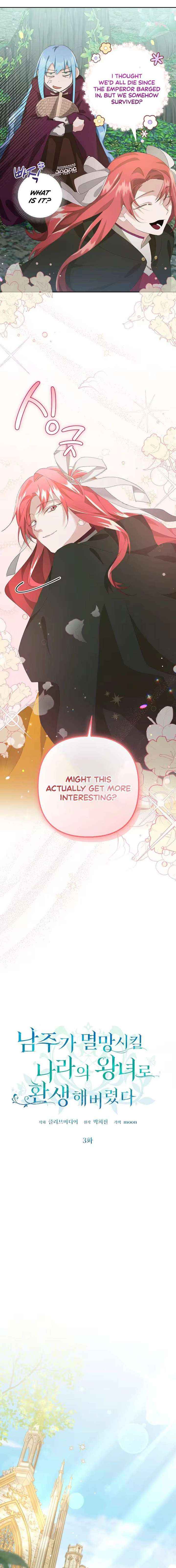 I Reincarnated as the Princess of a Country That Is Going to Destroyed by Male Protagonist Chapter 3 page 4 - 
