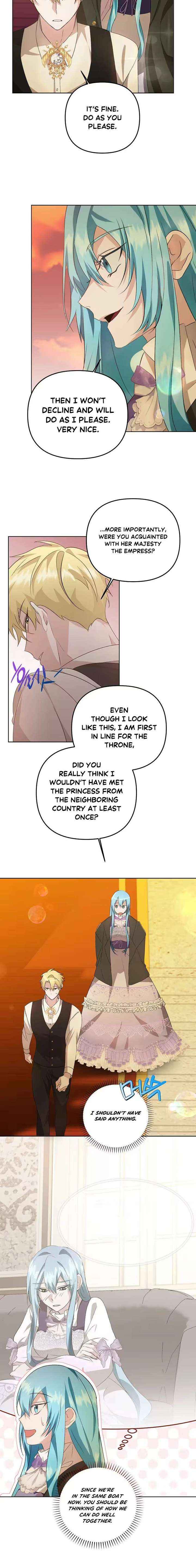 I Reincarnated as the Princess of a Country That Is Going to Destroyed by Male Protagonist Chapter 5 page 18 - 