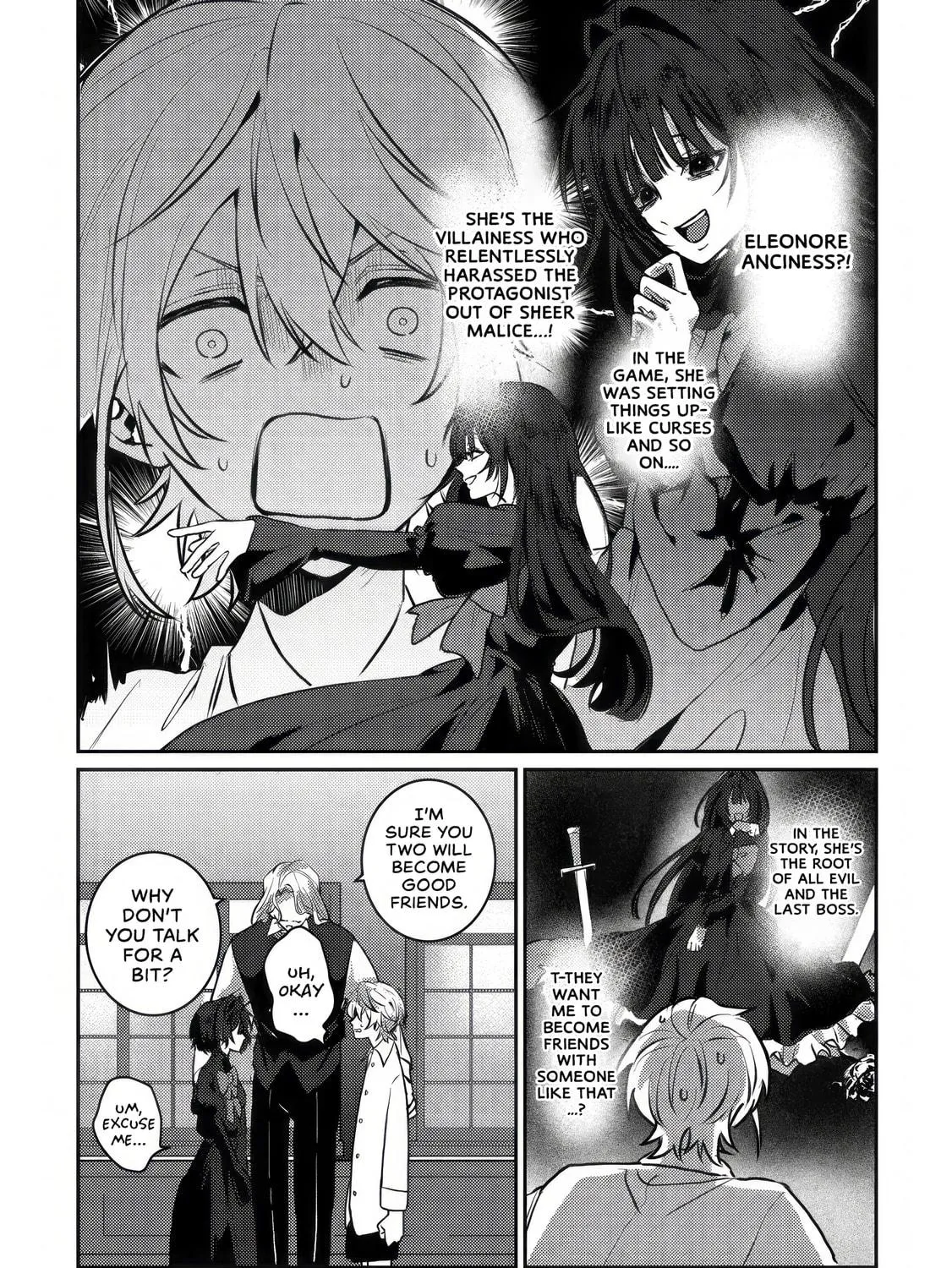 I Reincarnated as the Villainess’ Childhood Friend Who Falls into Darkness. If I Die, It’s a Guaranteed Bad End, So I Became the Strongest… But Hasn’t She Already Fallen Into Darkness [and Turned Yandere]? Chapter 1 page 29 - 