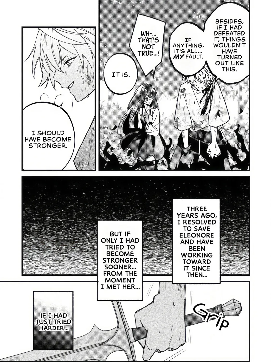I Reincarnated as the Villainess’ Childhood Friend Who Falls into Darkness. If I Die, It’s a Guaranteed Bad End, So I Became the Strongest… But Hasn’t She Already Fallen Into Darkness [and Turned Yandere]? Chapter 11 page 35 - 