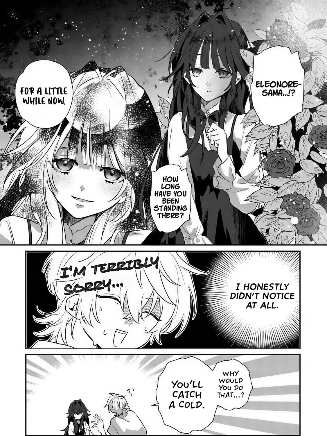 I Reincarnated as the Villainess’ Childhood Friend Who Falls into Darkness. If I Die, It’s a Guaranteed Bad End, So I Became the Strongest… But Hasn’t She Already Fallen Into Darkness [and Turned Yandere]? Chapter 3 page 17 - 
