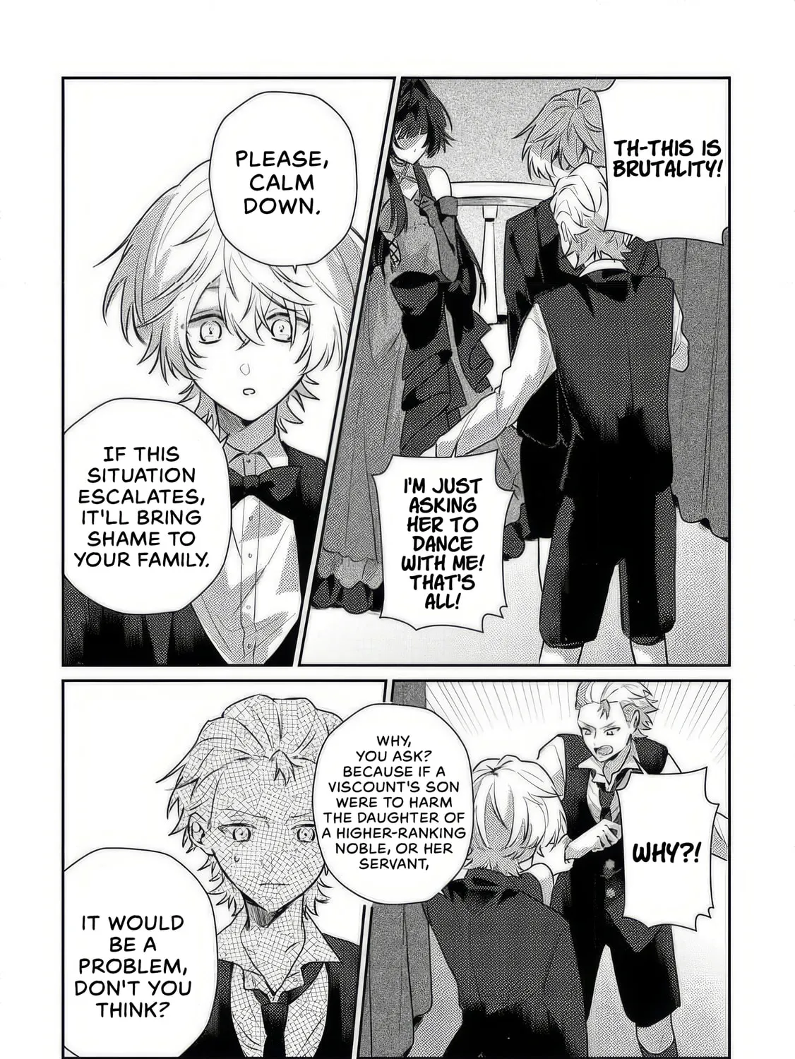 I Reincarnated as the Villainess’ Childhood Friend Who Falls into Darkness. If I Die, It’s a Guaranteed Bad End, So I Became the Strongest… But Hasn’t She Already Fallen Into Darkness [and Turned Yandere]? Chapter 4 page 17 - 